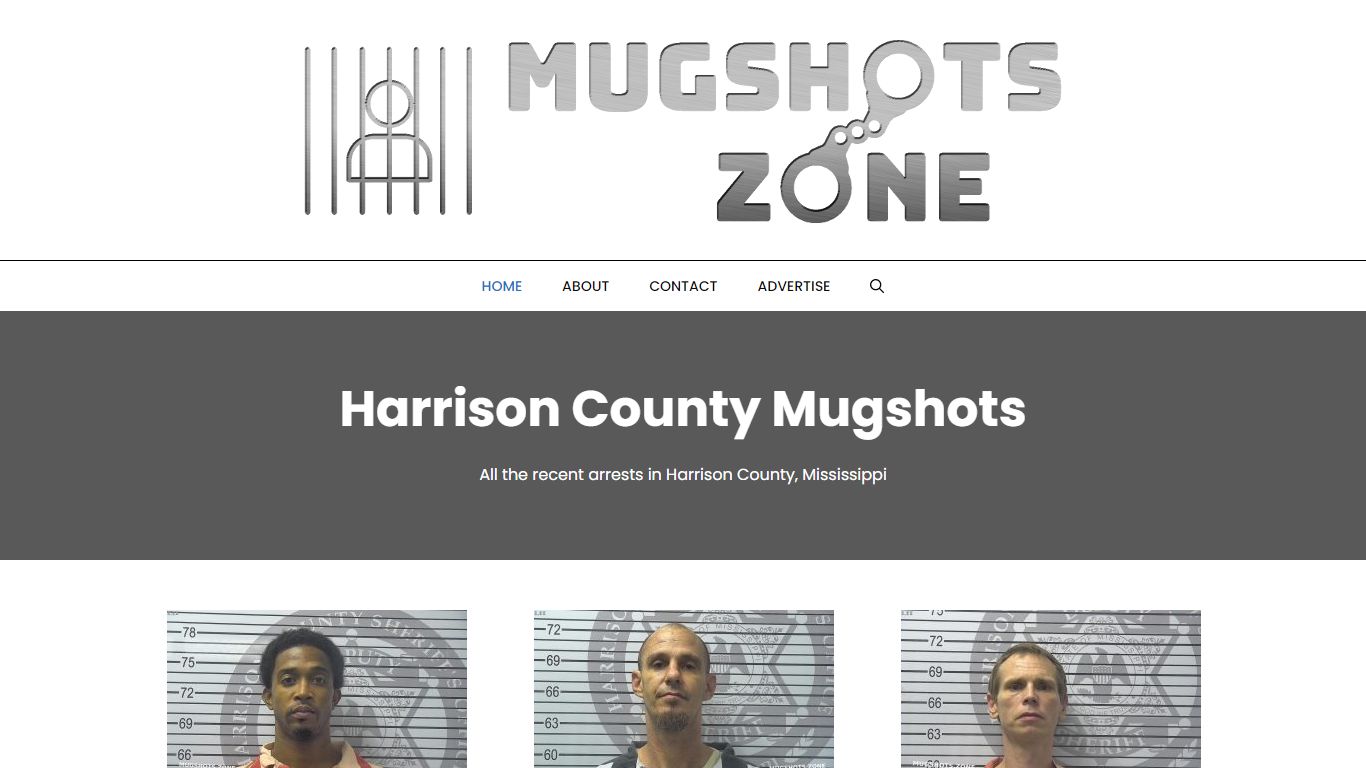 Harrison County Mugshots Zone